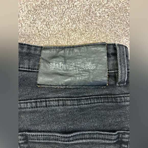 Palm Angels black teddy bear jeans - Picture 7 of 9